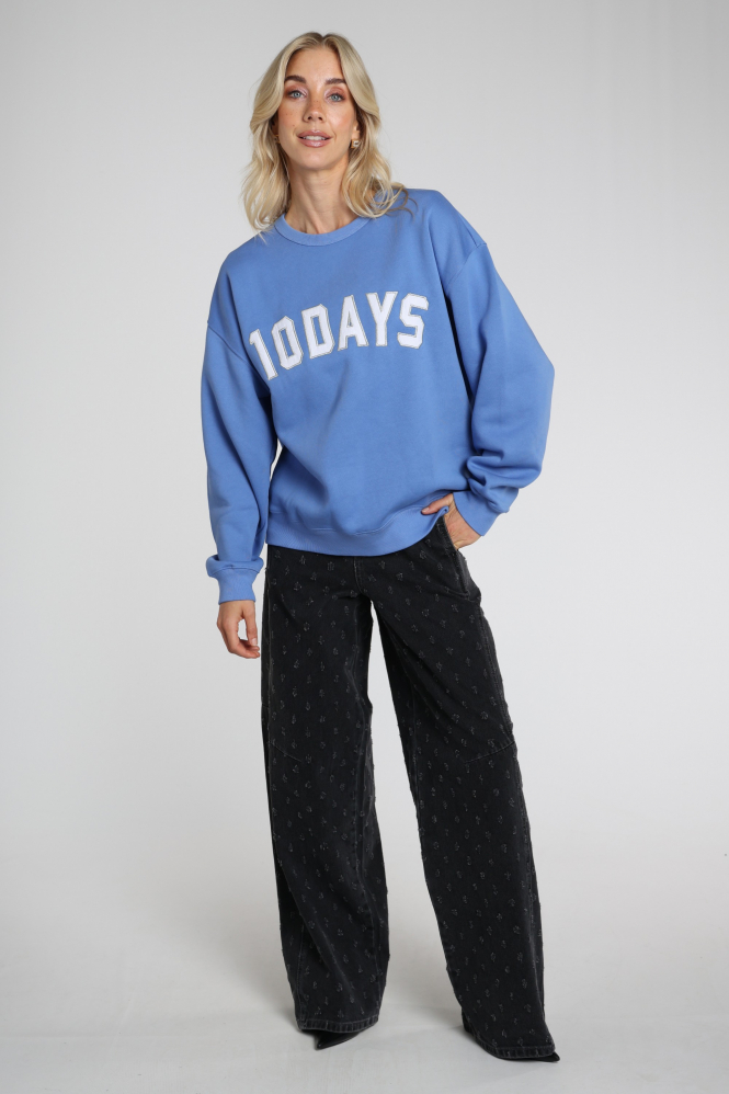 10 Days 20-830-6203 Sweater Blauw
