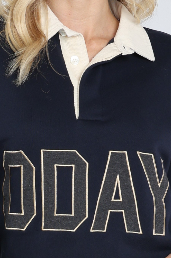 10 Days 20-811-6204 Sweater Blauw