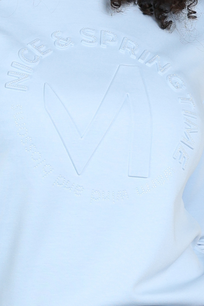 Monari 410174 Sweater Blauw