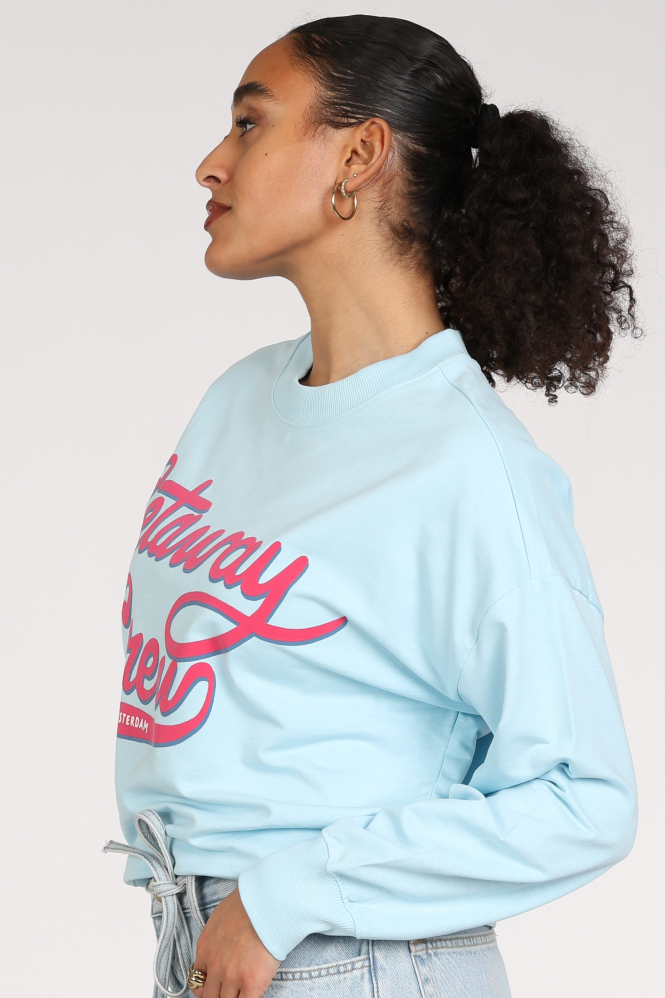 Pom Amsterdam SP9522 Sweater Blauw