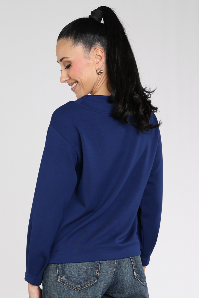 Monari 810465 Sweater Blauw