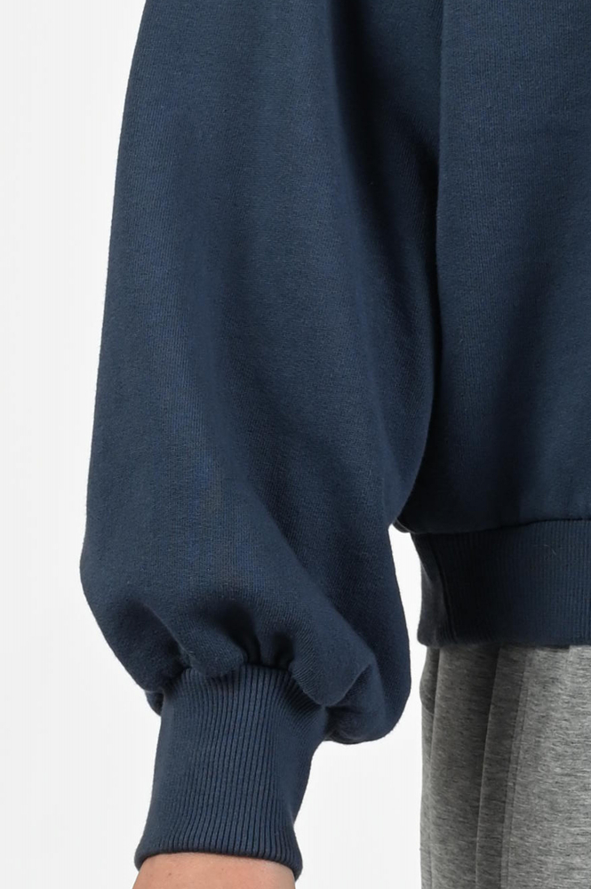 By-Bar Bibi lucky curve Sweater Blauw