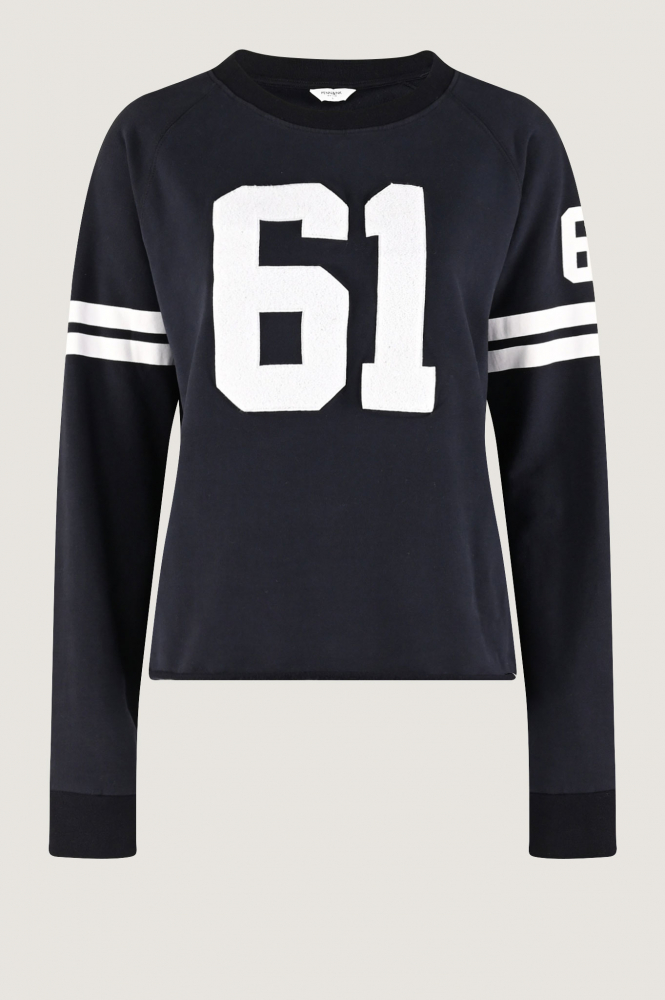 Penn & Ink W24F1505 Sweater Blauw