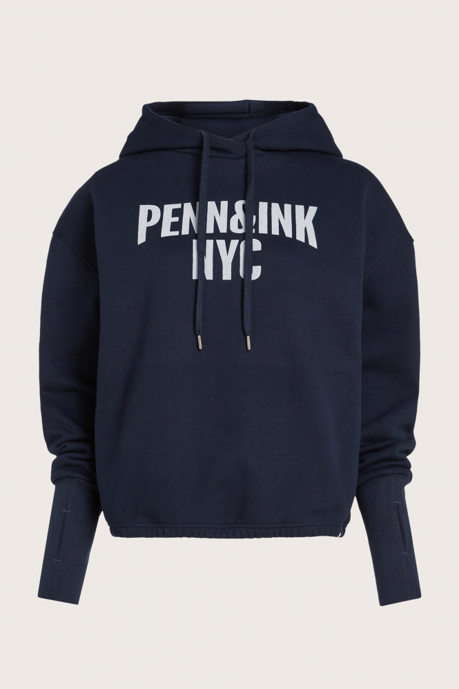 Penn & Ink W24T1110 Sweater Blauw