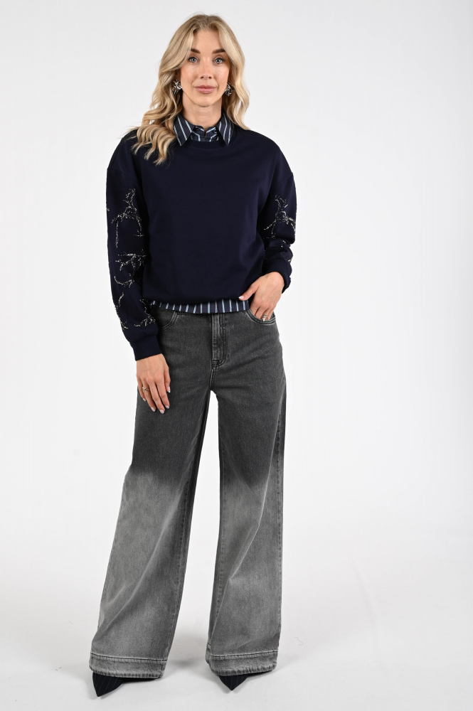 Nukus NKF03000 Sweater Blauw