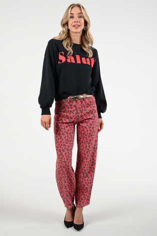 By-Bar Bibi salut sweat Blauw