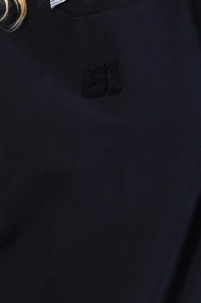 Penn & Ink W25F1705 Sweater Blauw