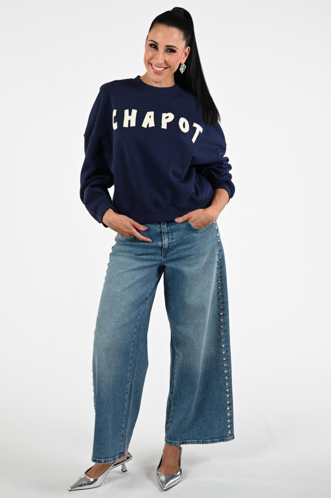 Fabienne Chapot CLTSWE12AW253624 Sweater Blauw