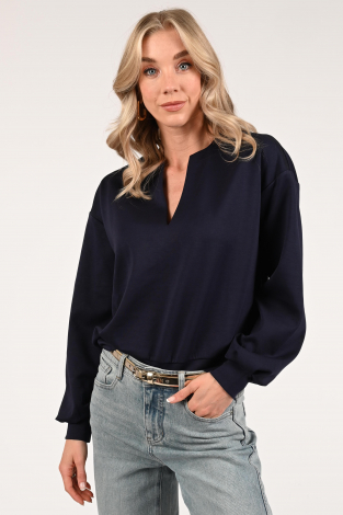 Jeroen Beekman Basics pullover Blauw