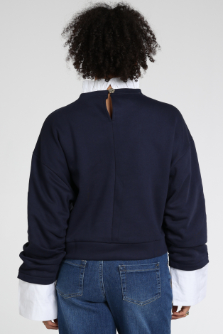 Aimée the label elan Blauw