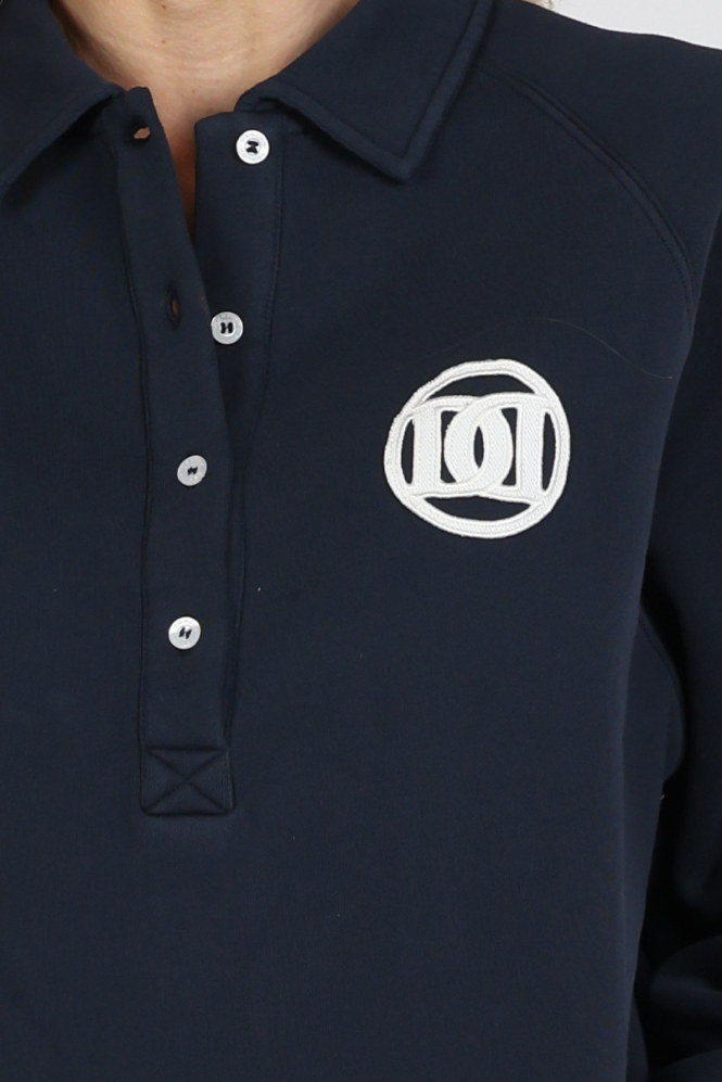 Deblon lotte sweater Sweater Blauw