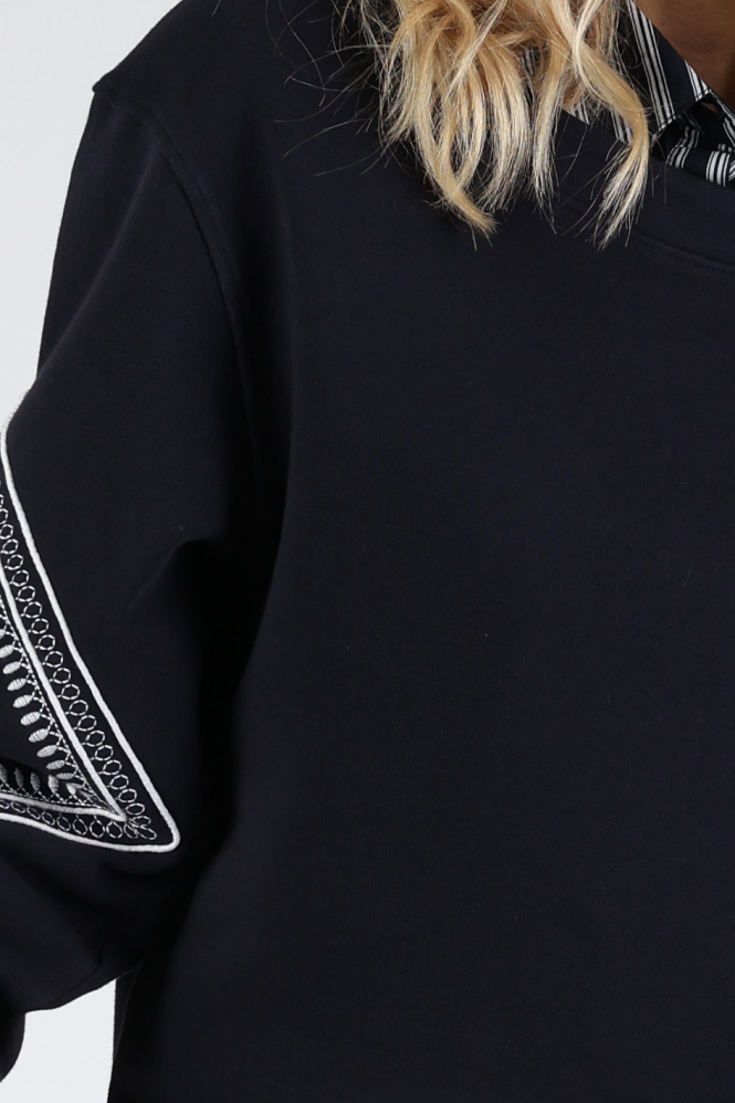 Monari 410254 Sweater Blauw