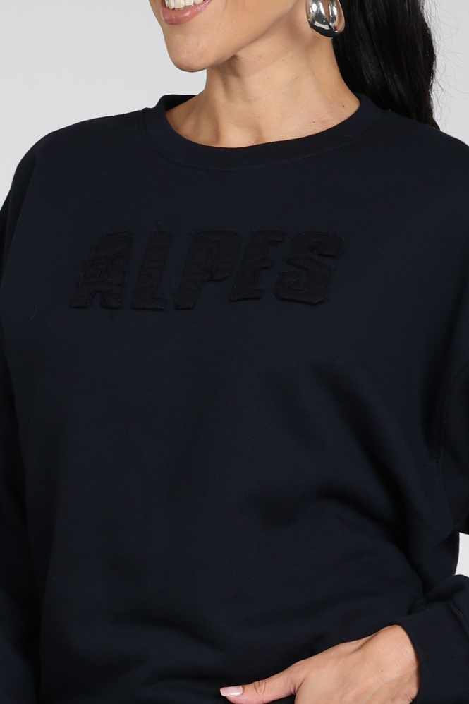 Penn & Ink W26F1927 Sweater Blauw