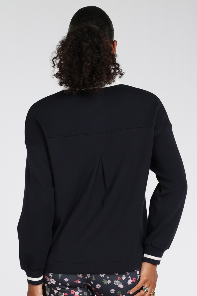 Marc Cain BS 44.08 J09 Sweater Blauw