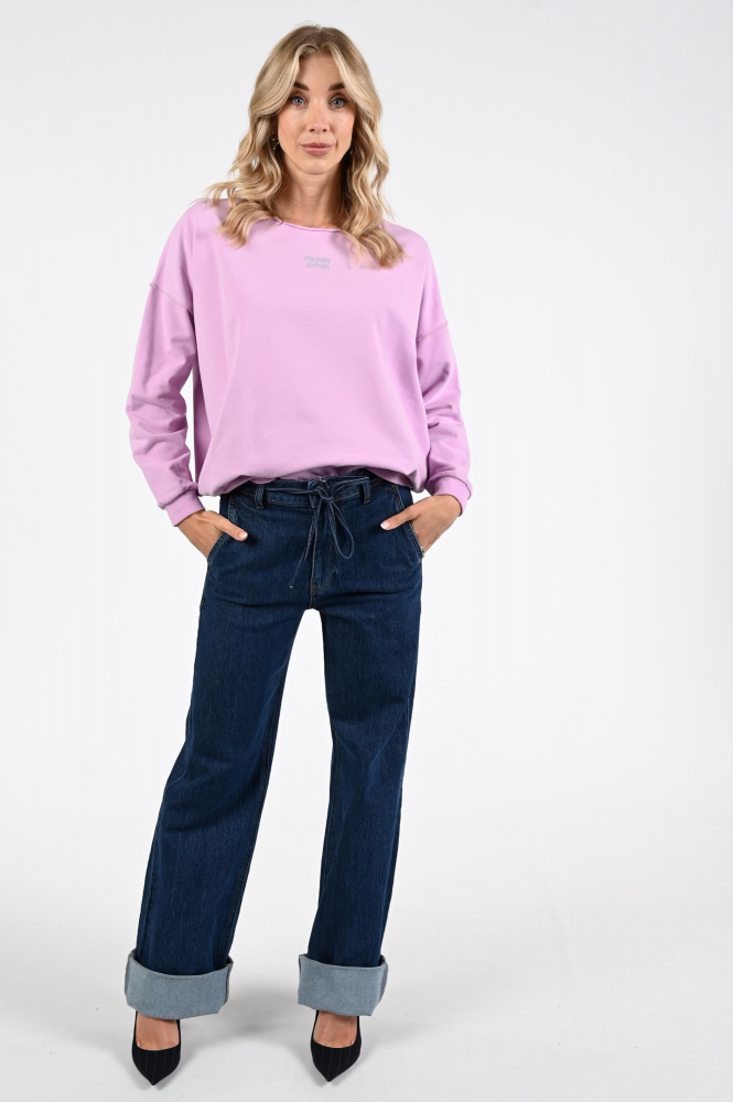 Penn & Ink W25F1703 Sweater Paars