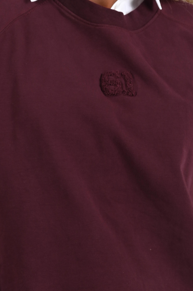 Penn & Ink W25F1705 Sweater Paars