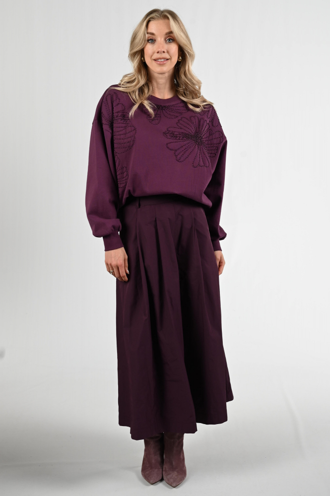 Summum 3s5202-30656 Sweater Paars