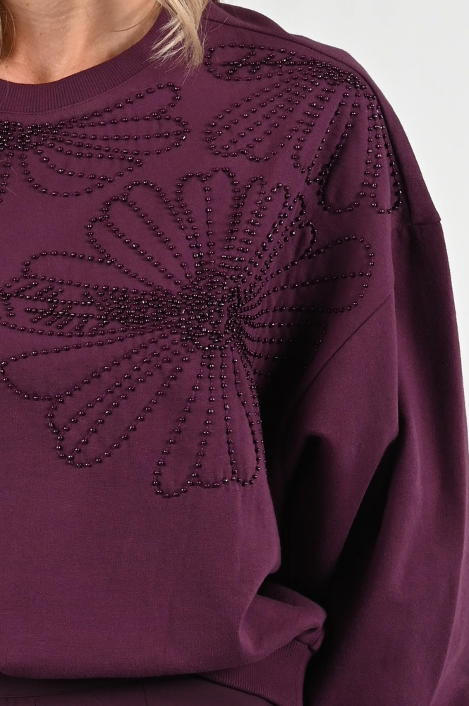 Summum 3s5202-30656 Sweater Paars