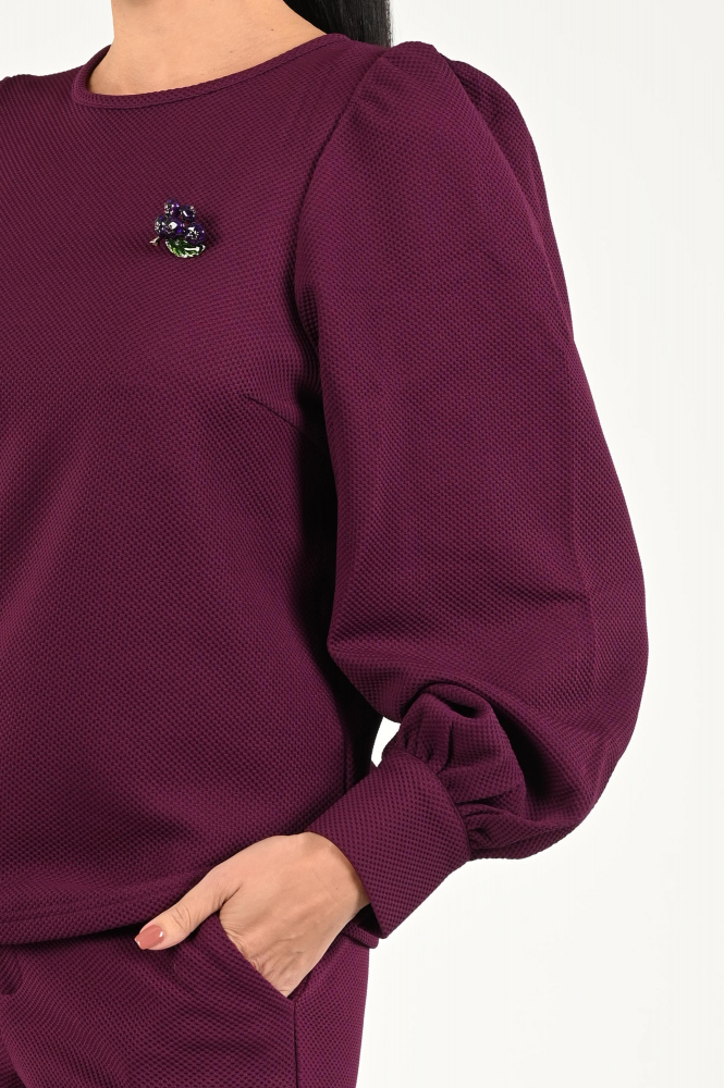 Pom Amsterdam SP9331 Sweater Rood