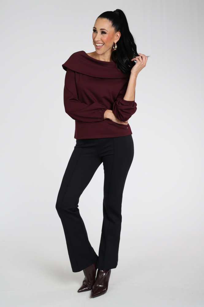 Monari 809858 Sweater Rood