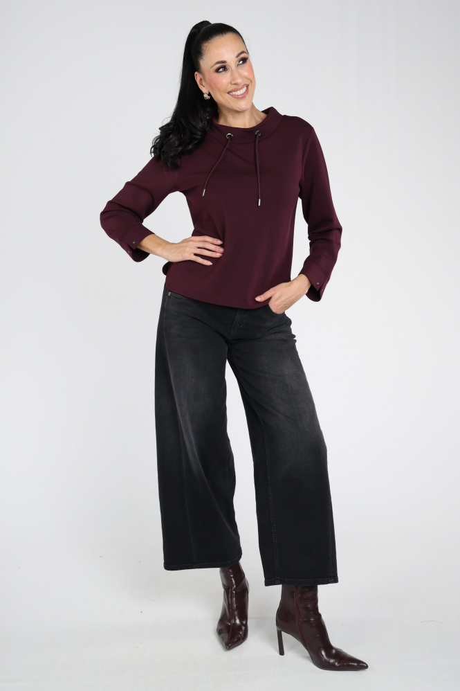 Monari 809856 Sweater Rood