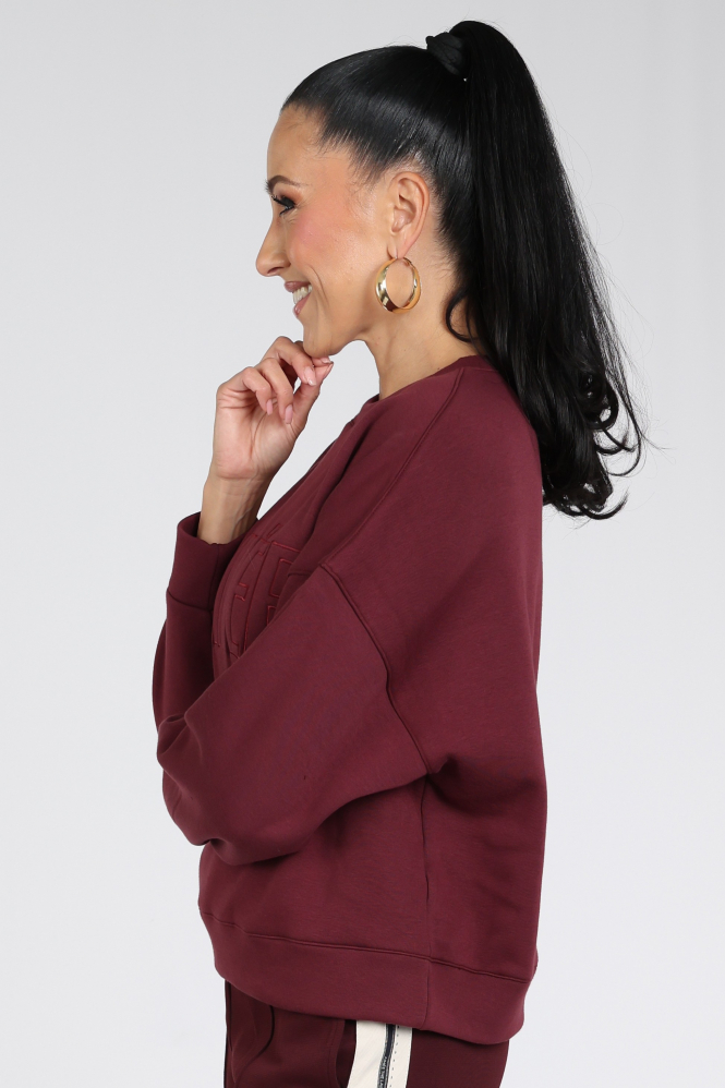 Aimée the label Brazil Sweater Sweater Rood