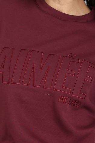 Aimée the label Brazil Sweater Rood