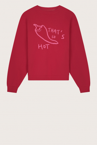 Fabienne Chapot Terry Sweater Rood