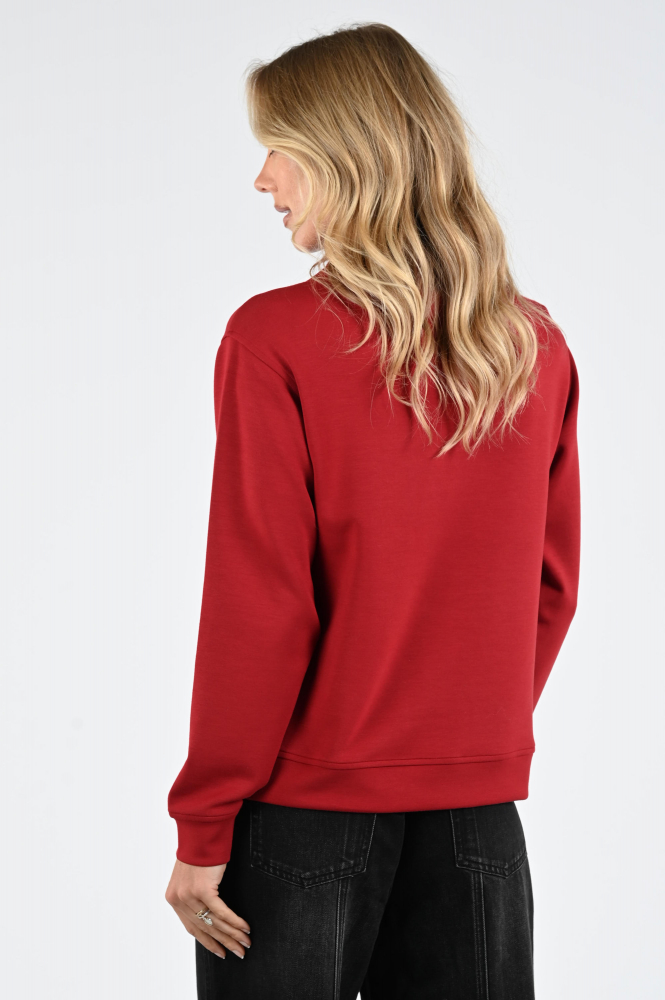 Monari 809375 Sweater Rood