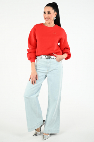 Nukus Amalia pullover Rood
