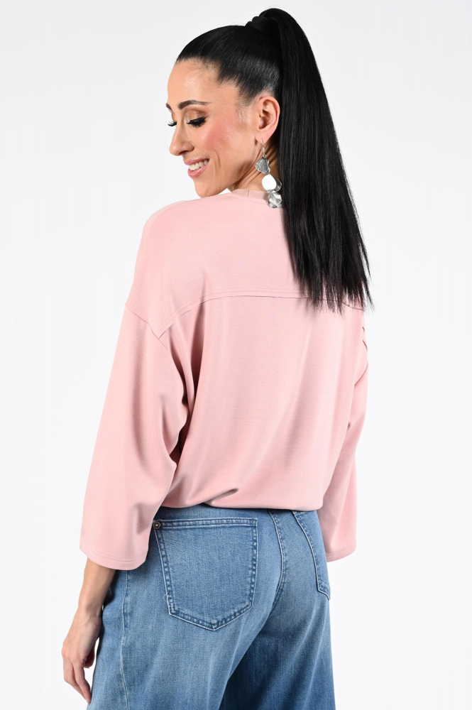 Oui 97811 Sweater Roze