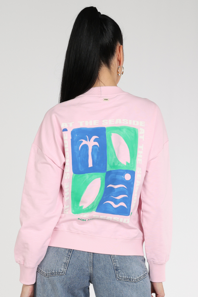 Pom Amsterdam SP9642 Sweater Roze