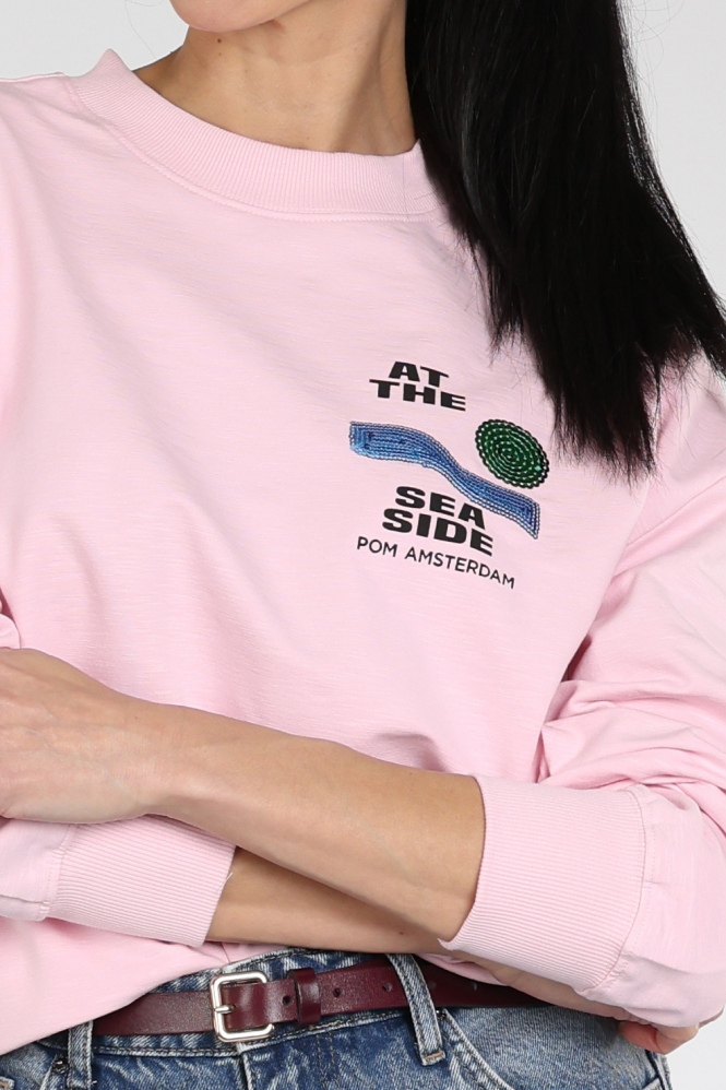 Pom Amsterdam SP9642 Sweater Roze