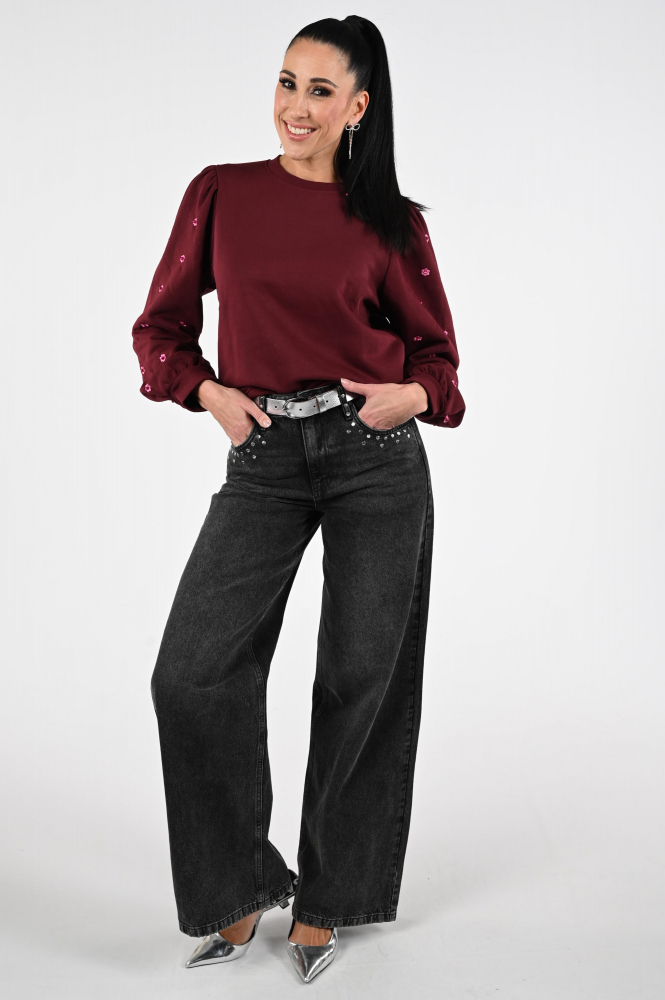 Geisha 52870-21 Sweater Rood