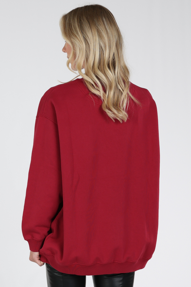 Deblon phoebe Sweater Rood