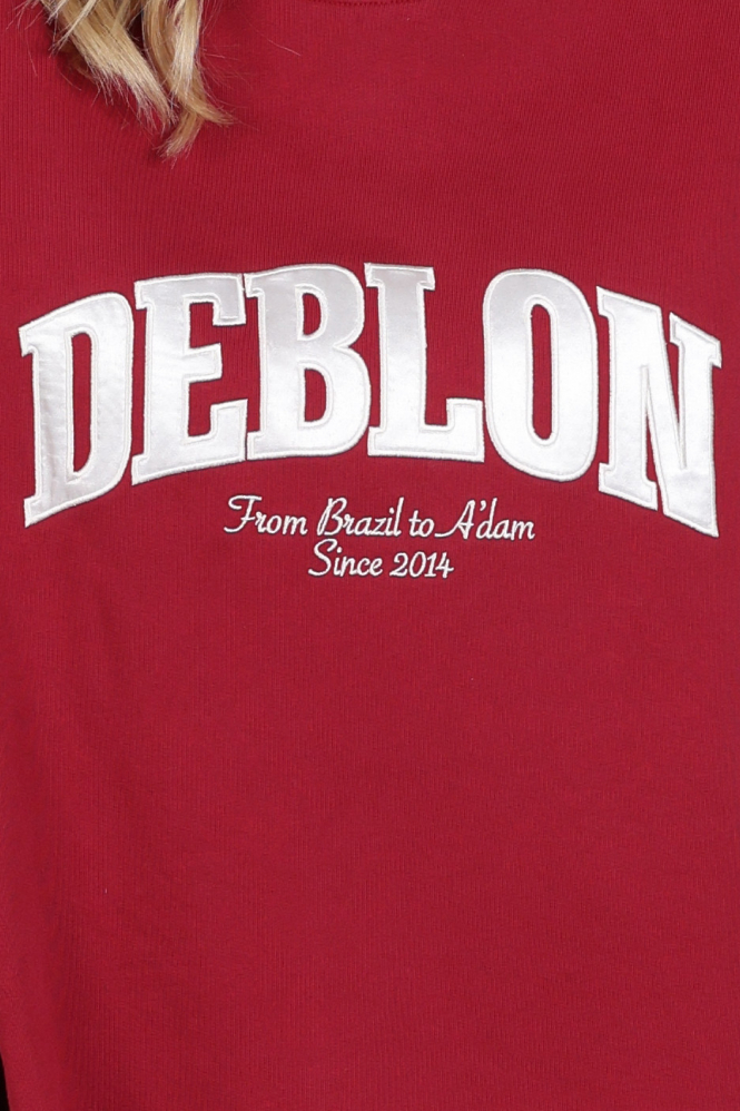 Deblon phoebe Sweater Rood