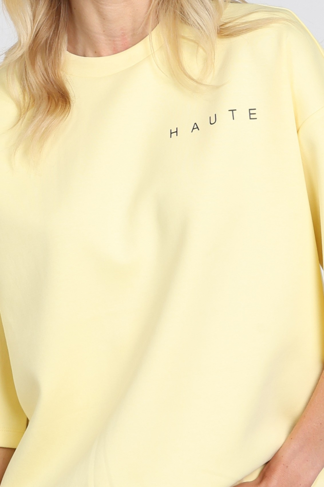Haute L'Amitié hl10461  Sweater Geel
