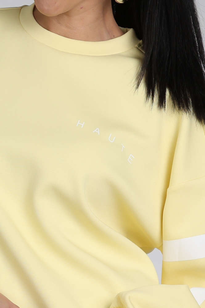Haute L'Amitié HL10413 Sweater Geel