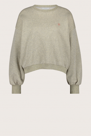 By-Bar bibi sparle sweat Geel