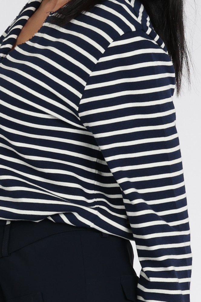 Penn & Ink S26F1806 Sweater Blauw