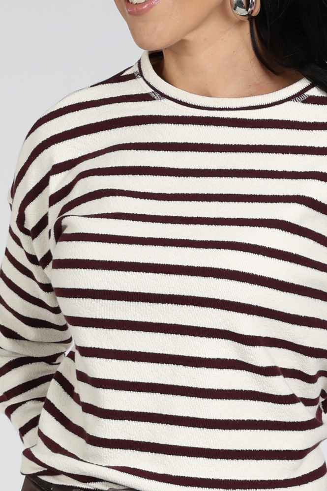 Penn & Ink W26T1313 Sweater Rood