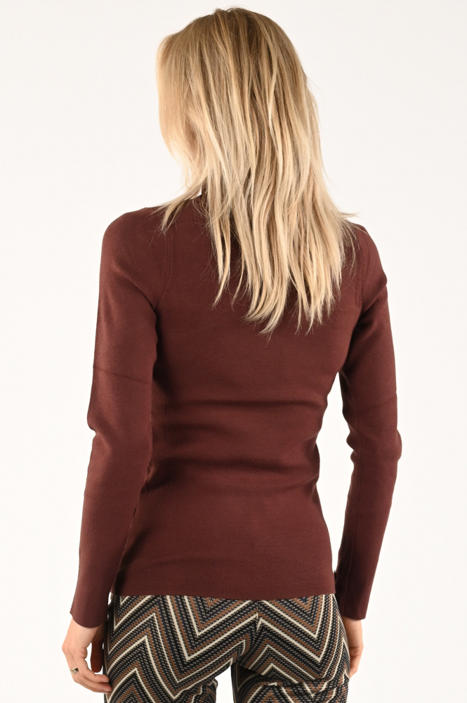STUDIO AR by ARMA hyacinth knit Coltrui Rood