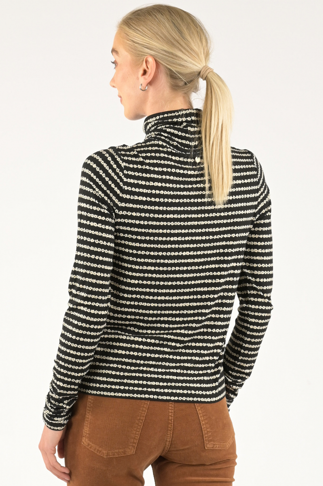 Fabienne Chapot CLT-152-TOP-AW23 Coltrui Zwart