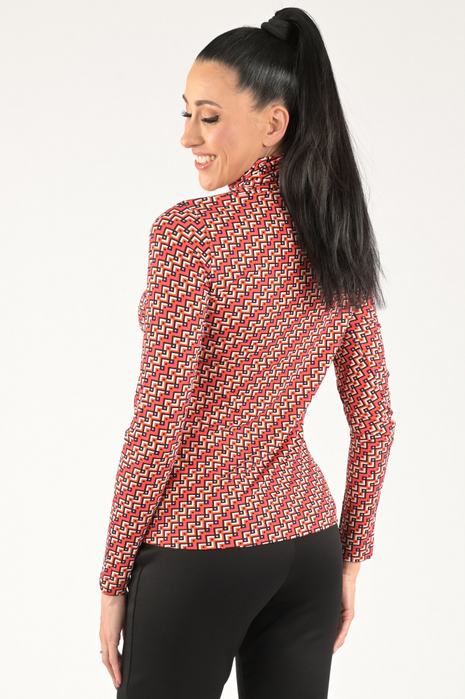 KYRA Graphic Justa-w23 Coltrui Oranje