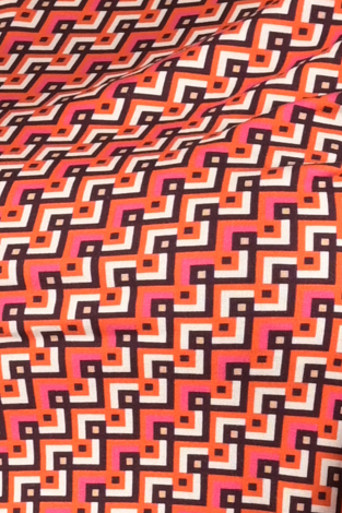 KYRA Graphic Justa-w23 Oranje