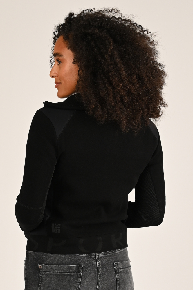 Marc Cain XS 39.22 M09 Vest Zwart