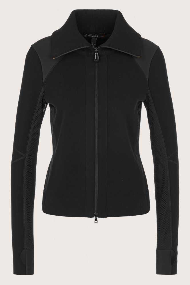 Marc Cain XS 39.22 M09 Vest Zwart