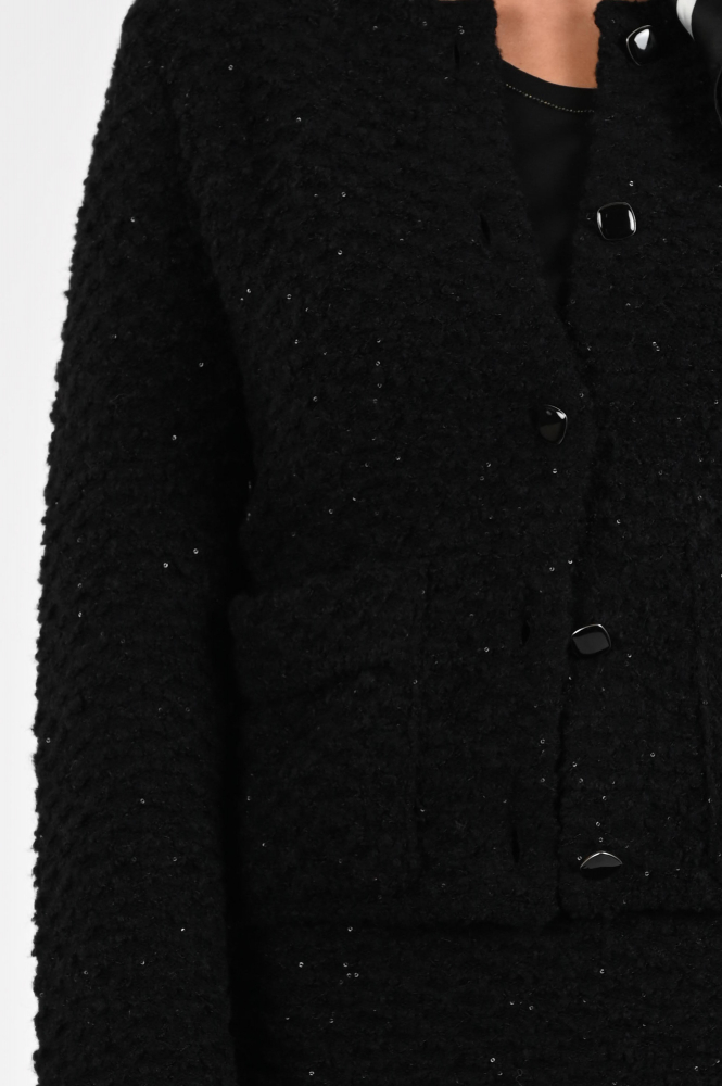 Marc Cain ZC 39.10 M29 Vest Zwart