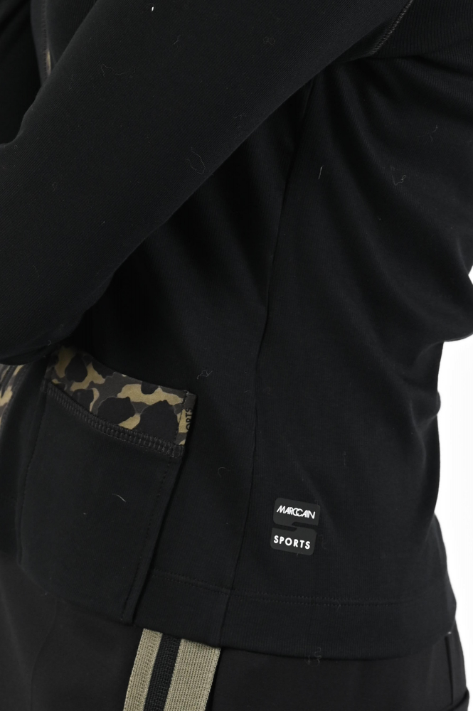 Marc Cain ZS 31.09 J55 Vest Zwart