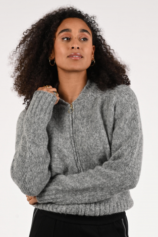 By-Bar Jonas zipp Grijs